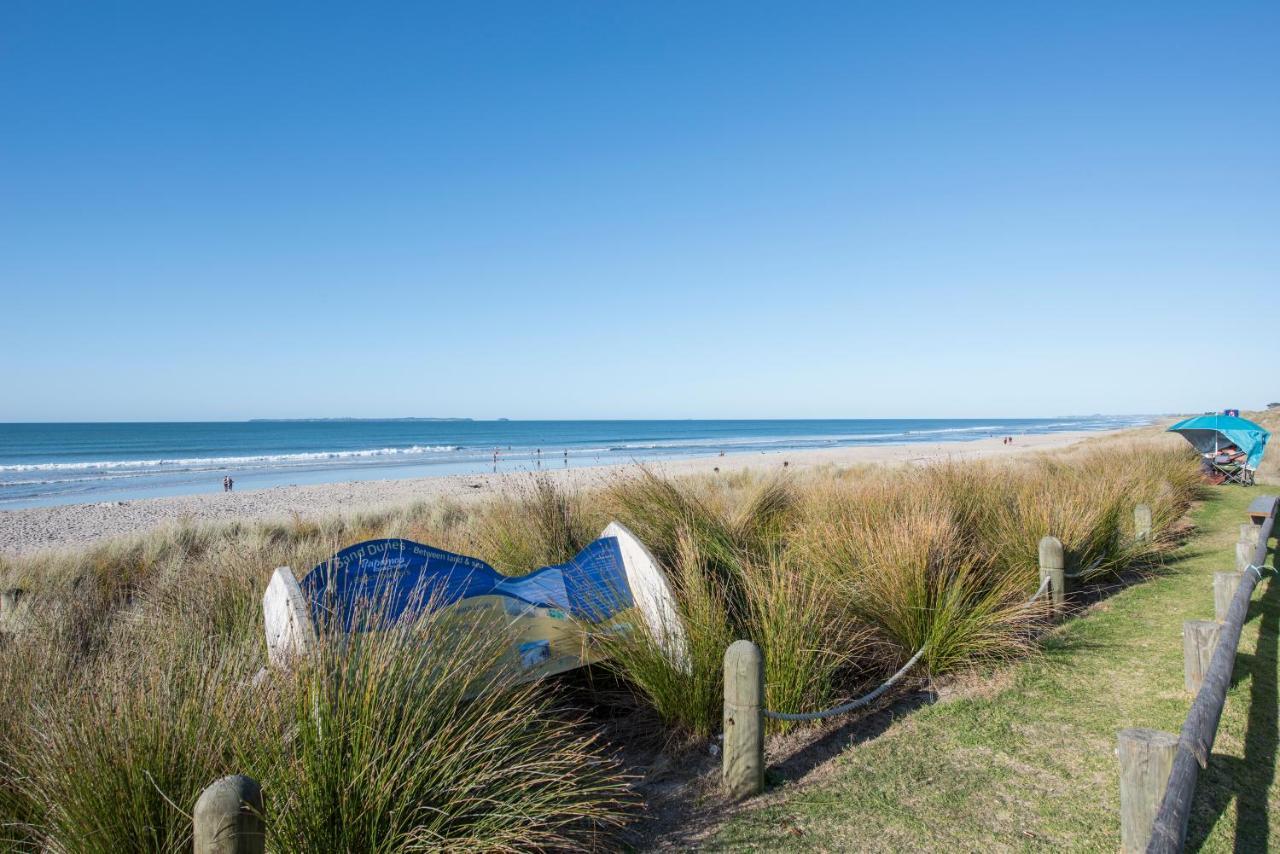 The Sandcastle - Papamoa Holiday Apartment Bagian luar foto